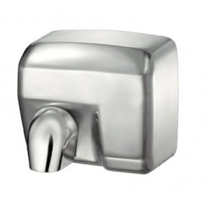 Electric Hand dryer in stainless steel AISI 304 satin Photocell MDL  Rated power: 2400 W Motor power 200 W Rev/m: 5,500 rpm Model 704152