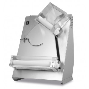 Pizza dough roller RI Model STENDI 30 2 pairs of rollers (inclined upper roller) Dough weight 80/210 gr. Pizza diameter 140/300 mm