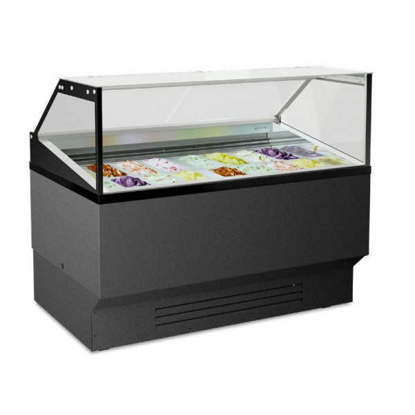 Ice cream display counters MON For 16 containers Model RIMINI16
