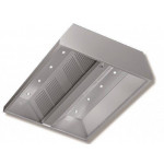 Central hood Stainless Steel Aisi 430 satin scotch-brite RP Model DSC15/26