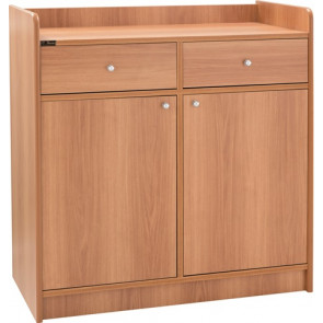 Serving furniture Model ML3000SS Wooden structure of high thickness Color Walnut