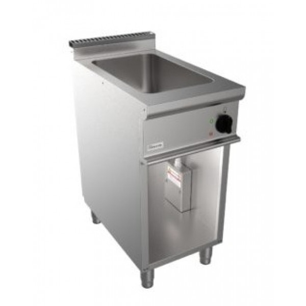 Electric bain-marie CI N. 1 well GN 1/1 h 20 cm N. 1 open compartment Power kW 1,5 Model RisBa001