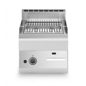 Stainless steel lava stone grill 1 cooking zone MDLR Model F6540GRLIT