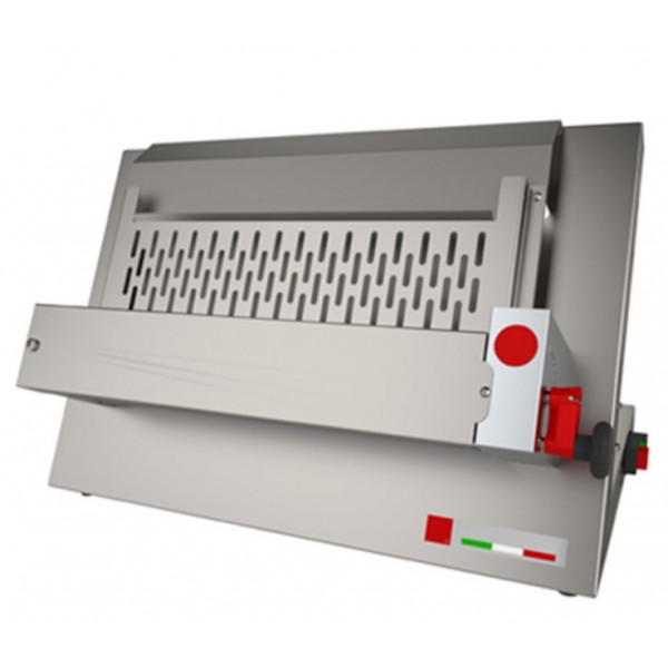 Pizza dough roller with one pair of rollers Model M35A