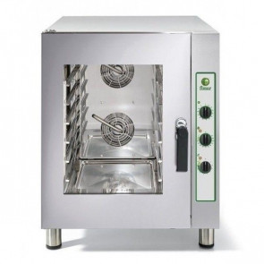 Mechanical convection oven Model STR6 Humidifier with energy regulator (direct injection) Centrifugal fan with automatic reverse