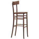 Indoor stool TESR Beech wood frame Model 1832-BS18