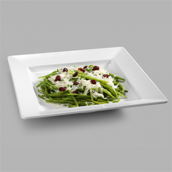 Square buffet tray in melamine Model MPV22001