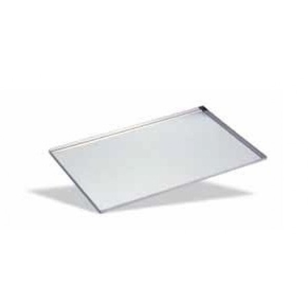 Rectangular tray in stainless steel Height cm 1 non-stackable Dimension cm. L 40 x P 30 x 1 h Model 646-040