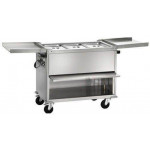 Bain-marie heated trolley on counter Model CT1765