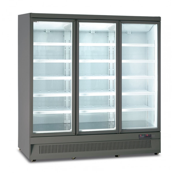 Refrigerated multideck Kli Model MR188BT3 GREY 3 doors low temperature
