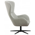 Indoor armchair TESR Powder coated metal frame, fabric covering Model 050-DA2