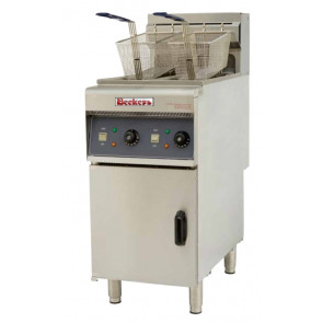 Electric fryer with cabinet Model DF10+10 Lt
