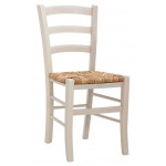 Indoor chair TESR Beech wood frame Straw seat Model 1037-G03