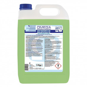 Detergent for floors and other sanitizing surfaces Box with 4 cans of 5Kg Model ODSD-20