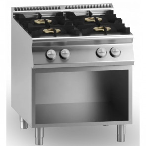Gas range MDLR 4 burners Open cabinet Model CL9080PCGB