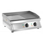 Countertop electric fry top Model FT2M Striped and smooth cooking plate Power 6000 W