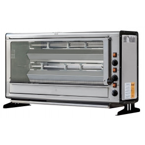 Gas vertical rotisserie ENG Model ELBA12PG Capacity N. 12 Chickens N.3 stainless steel tubular spits 12 x 12 mm Length Cm 76