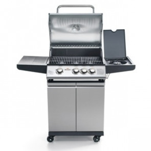 Gas barbecue for outdoor use SR  3 cooking zones with separate controls Model BBQ X3