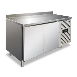 Ventilated refrigerated pastry counter with backsplash Model PXF2200TN Two doors