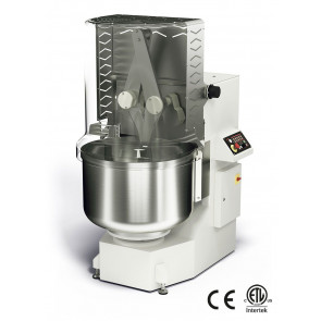 Double-arm mixer ITLM Dough capacity 110 KG Programmable automatic digital panel Model iTWIN110INVPROG
