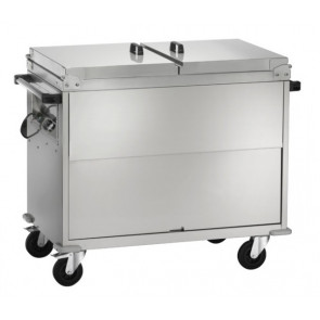 Bain-marie heated trolley on counter Model CT1770
