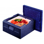 Isothermal container in polypropylene to transport 4 pizzas Model KRB3535P