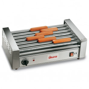 Wurstel cooking machine 5 Rollers width mm 350 Rollers diameter mm 25
