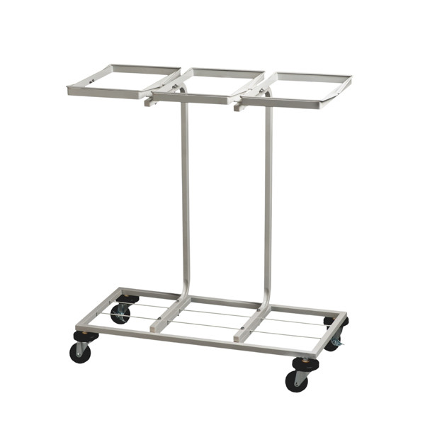 Waste sorting triple bag holder MDL Model TRIFLUX