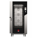 Electric combi convection oven with TOUCH SCREEN controls Model MKF1664TS Direct steam capacity n.16 trays cm 60x40 Power Kw 31
