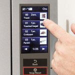 Microwave oven Model NESCV2 high-speed with Touch screen display Power consumption watt 3.600