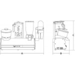 Bar group Model 4 ALOQNS juicer Apollo with lever + blender Orione with square glass + Ice crusher Nordkapp + milkshaker Sirio