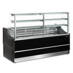 Hot Food counter Ideal for Hot Gastronomy Zoin Model Orleans OL200CCCG Fixed Tempered Glass