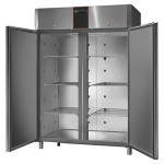 Refrigerated cabinet tropicalized Model AF14PKPLUSMBT Stainless steel negative temperature two doors