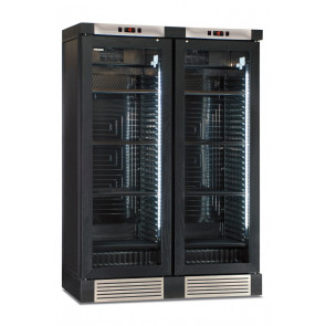 Wine cooler KLI 2 doors with on/off fan Model CLW820LBLACK