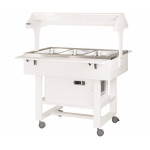 Wooden refrigerated trolley Model CLR2786NBT