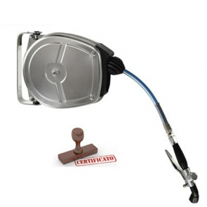 Stainless steel wall mounted hose reel for food sector (5m) MNL Model SR000000017A