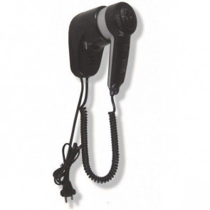 Hairdryer Phon Electric MDC Abs Black wall mount with front mount and selection for 2 speeds Absorption Motor: 40 W Model SC0010CS