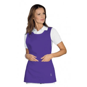 Lady Papeete apron 100% Polyester Purple Model 013288