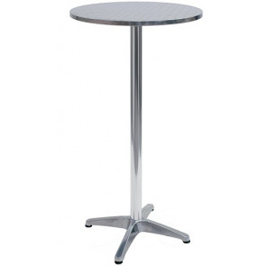 Outdoor table TESR Aluminum frame, stainless steel top Model 095-mta009