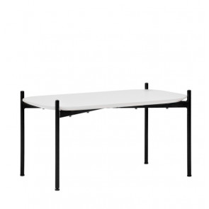 Indoor table TESR Powder coated metal frame, high gloss MDF top. Model 1678-SE10