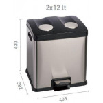 Pedal bin MDL for recycling Model 106503