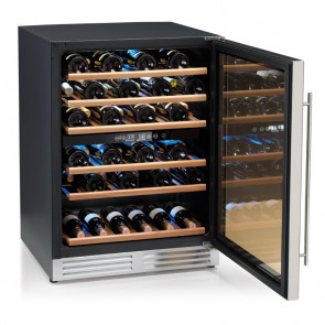 Wine cooler Model Soave Bottles capacity:nr. 51 Refrigerated zones: nr. 2
