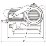 Vertical slicer Model MIRRA 300 VAS B.S