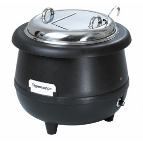Electric soup kettle Stainless steel with lid Model TRADIZIONALE