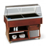 Hot Buffet display island display with ceramic-glass hobs Model MULTISERVICE 4 HOT Power W 3200