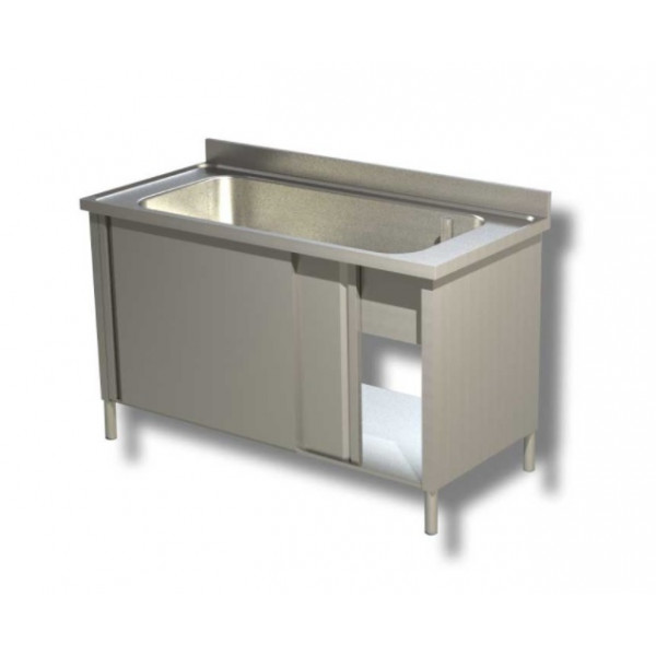 Stainless steel cupboard sink one big tub Model A1V146