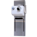 Wall dryer in white porcelain steel MDL timed drying 30sec - 3 min.. ,  brush motor with total power 2,400 W Model HAMET SALI & SCENDI 704080