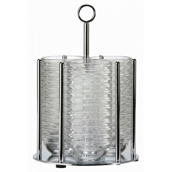 Bowl stand in stainless steel Bowls not included Model 40284