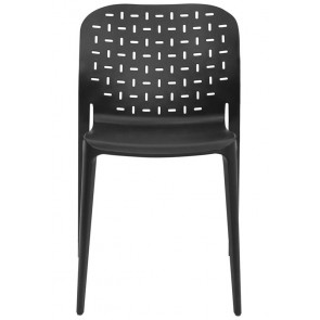 Stackable outdoor chair TESR Polipropylene frame with fiberglass Model 1501-9D various colours