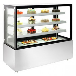 Stainless steel pastry display Model VELVET1540